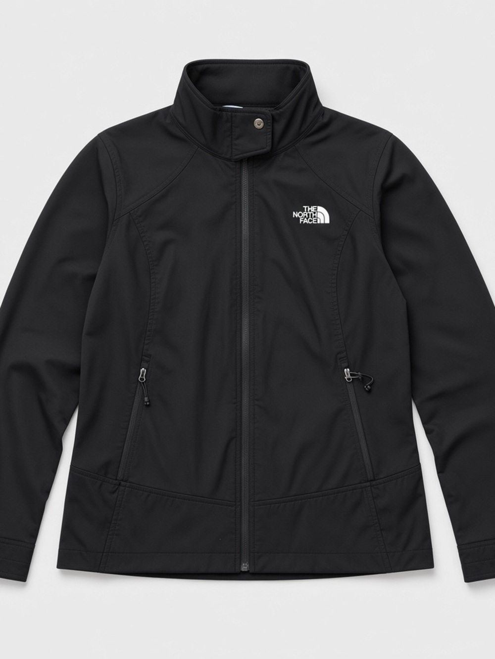 The North Face Women's Black Softshell Jacket Size Medium EUC